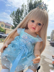 All Silicone Babydoll| Dolls For 3 Year Olds | Toddler Girl Doll 22''