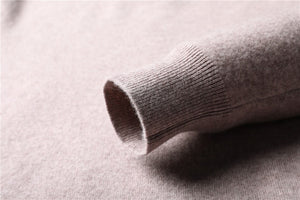merino wool turtleneck mens with long sleeve and elastic cuffs