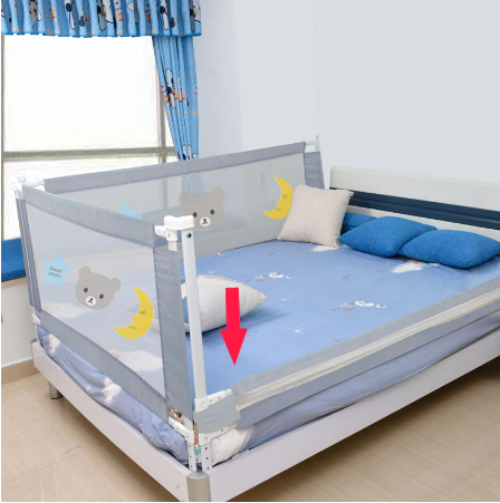 Swing Down Bed Rail for Toddler