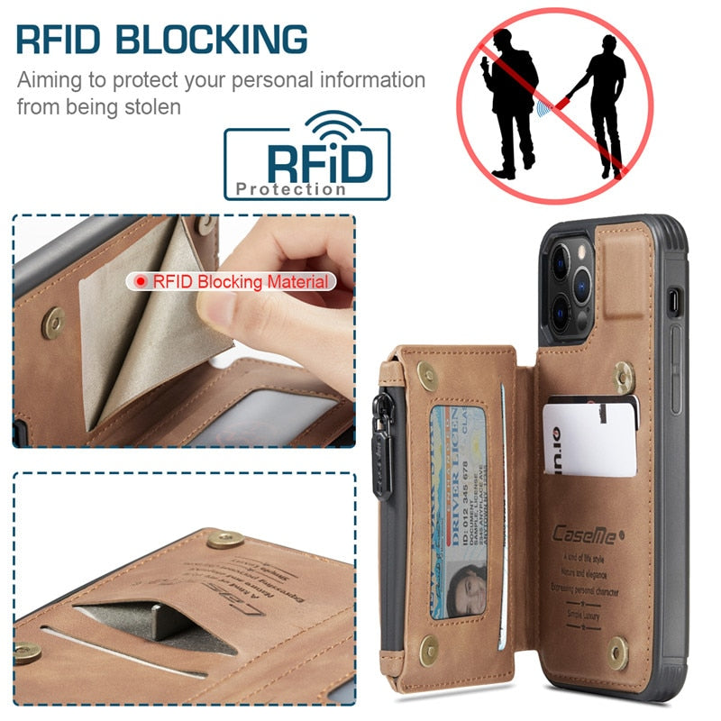 mobile phone case with rfid protection