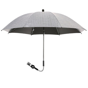 gray umbrella for baby stroller