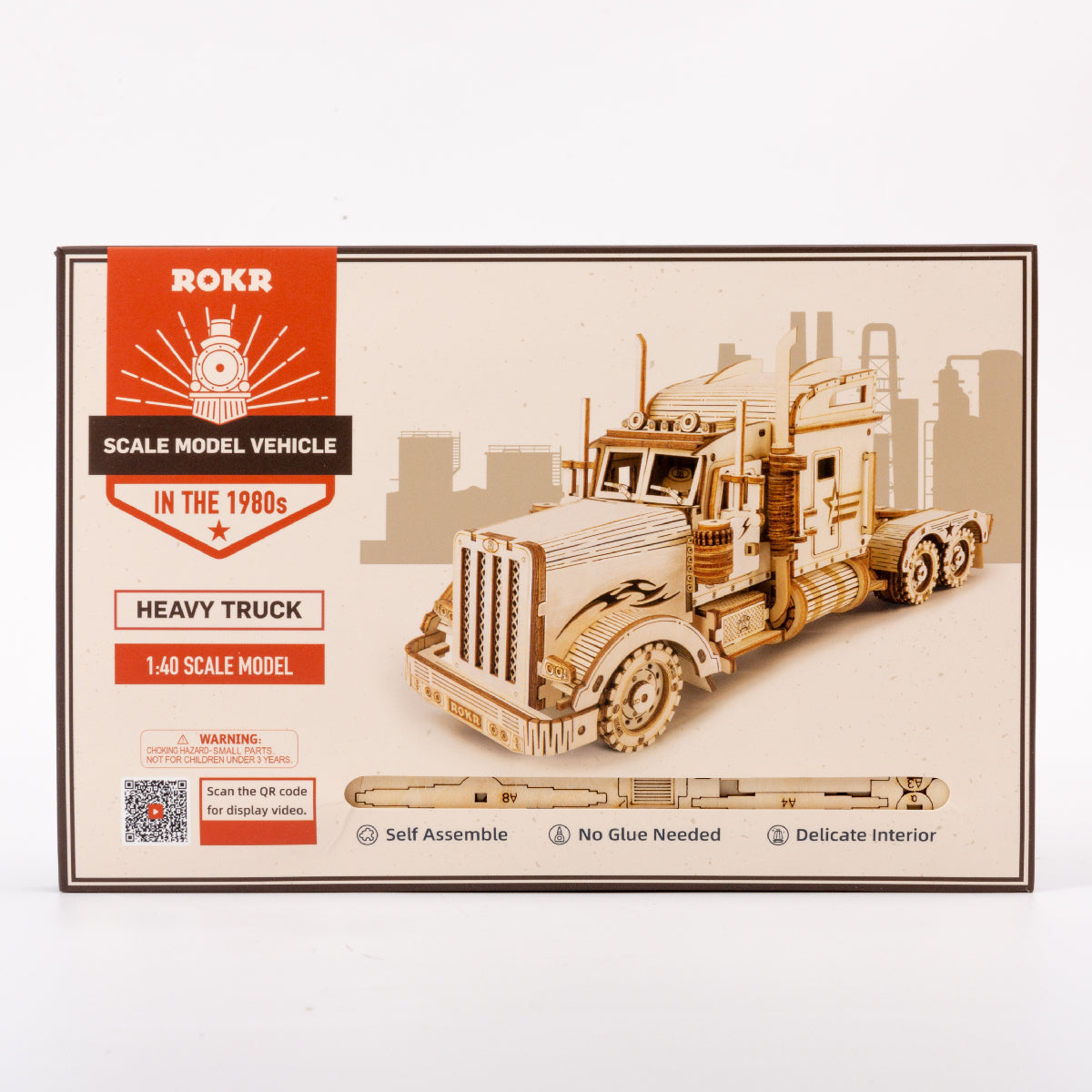 3D Wooden Puzzle Toys Scale Model Vehicle Building Kits for Teens