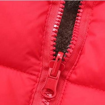 winter jacket with zipper