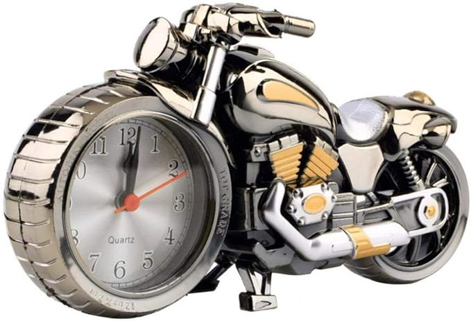 Motorbike Alarm Clock | Retro Clock