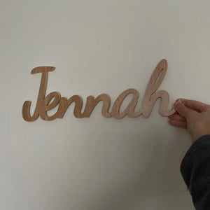 Made To Order Wooden Name Sign | Custom Name Sign For Kids | Personalized Name Sign for Nursery