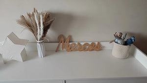 Made To Order Wooden Name Sign | Custom Name Sign For Kids | Personalized Name Sign for Nursery