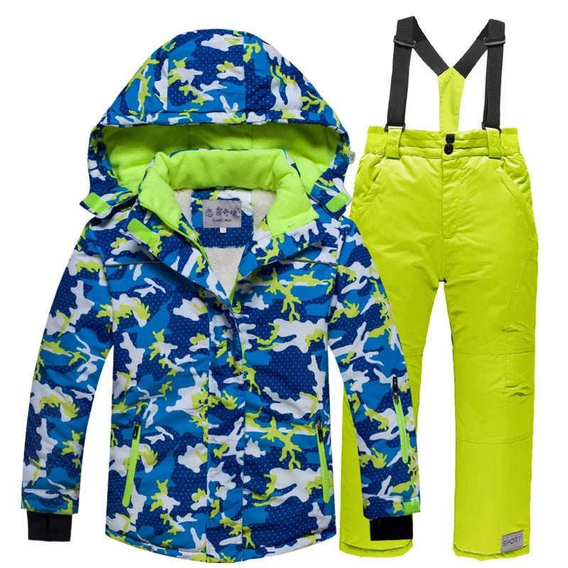 winter gear - kids snowsuit - Waterproof fabric repels snow & slush: Keep kids dry & comfy in winter play. Room to grow: Artic-Ready Snowsuit expands with your little adventurer. 