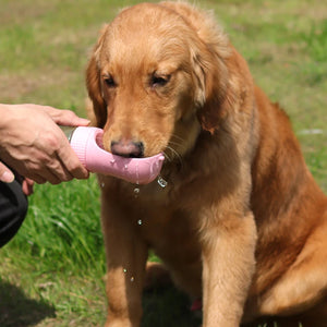 2 In 1 Portable Dog Water Bottle Dispenser For Small Big Dogs Cat Puppy Outdoor Travel Walking Drinking Feeder Bowl