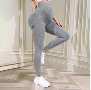 Maternity Leggings Over The Belly Full Length Pregnancy Yoga Pants Active Wear Workout