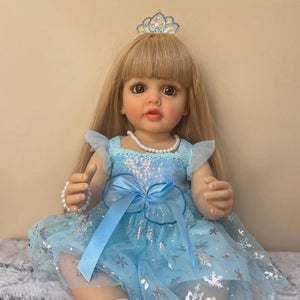 All Silicone Babydoll| Dolls For 3 Year Olds | Toddler Girl Doll 22''