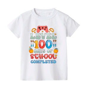 100 Days of School T-Shirt for Kids