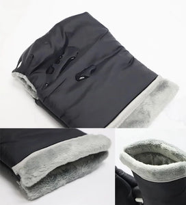 Pram Hand Muff - Weather-Resistant and Insulated for Cold Days