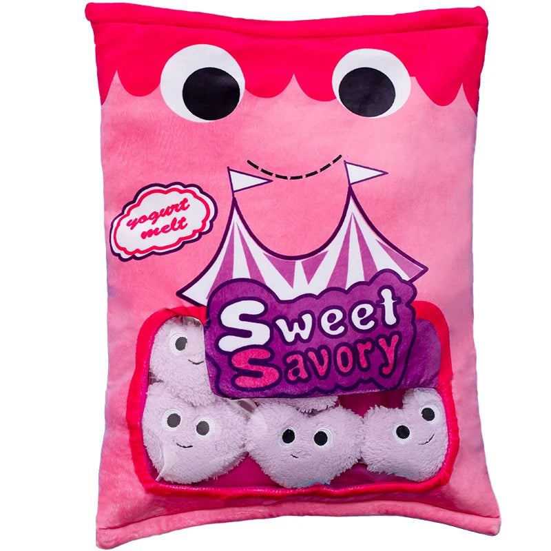 a bulk of 6 sweet heart toys in a pink package
