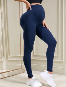 Maternity Leggings Over The Belly Full Length Pregnancy Yoga Pants Active Wear Workout