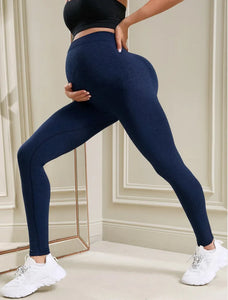 Maternity Leggings Over The Belly Full Length Pregnancy Yoga Pants Active Wear Workout