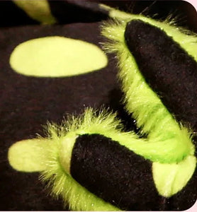this picture is featuring the soft to touch axalotl plush