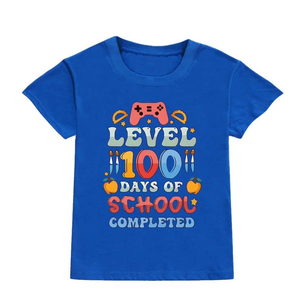 100 Days of School T-Shirt for Kids