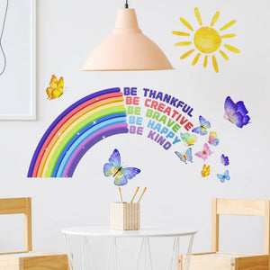 Say goodbye to blank walls! These cheerful butterflies add a touch of personality and sweetness to any child's space.