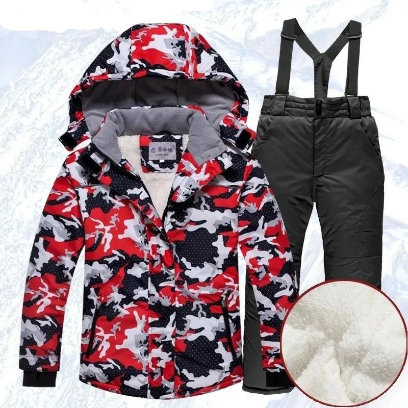 Arctic-Ready Snowsuit Waterproof & Warm for Girls & Boys' Winter Adventures