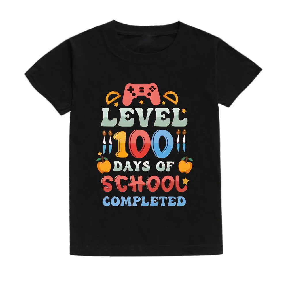 100 Days of School T-Shirt for Kids