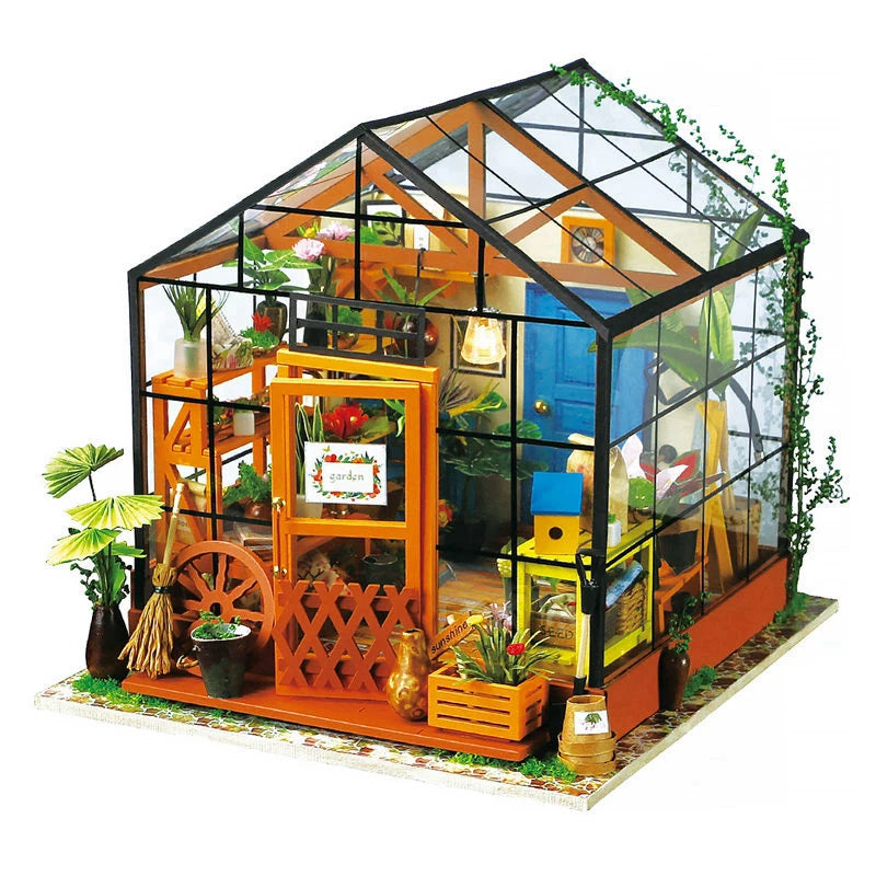 dollhouse greenhouse diy kit