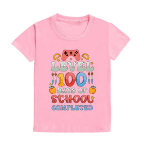 100 Days of School T-Shirt for Kids