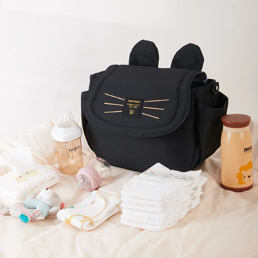 Cat Diaper Bag | Cute Diaper Bag | Cute Nappy Bags | Pretty Diaper Bags