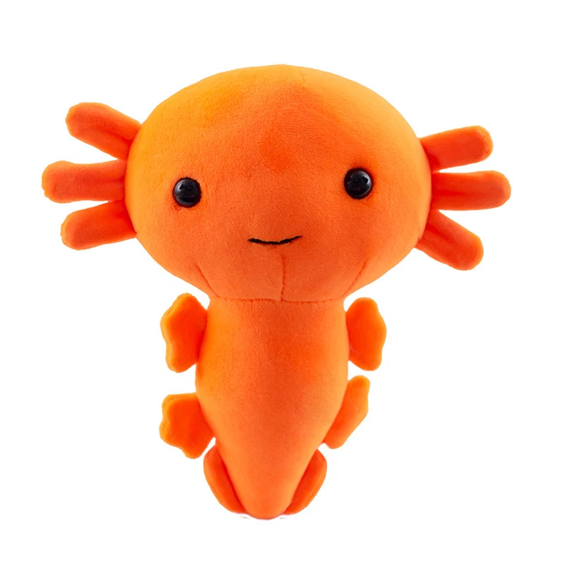 orange axalotl plush