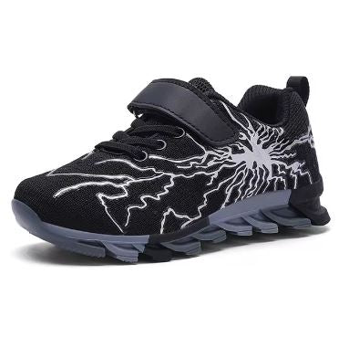 Lightweight Graffiti Kids' Fitness Cross Training Shoes