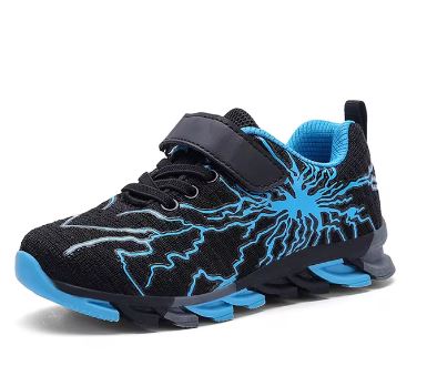 Lightweight Graffiti Kids' Fitness Cross Training Shoes