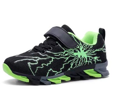 Lightweight Graffiti Kids' Fitness Cross Training Shoes