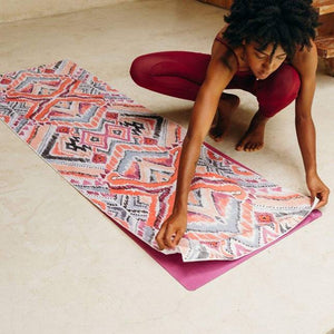 Premium Non Slip Yoga Towel Quick Dry Mat Sized Ideal for Hot Yoga, Bikram, Ashtanga, Sport, Travel