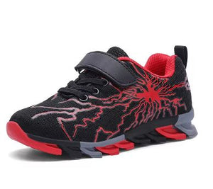 Lightweight Graffiti Kids' Fitness Cross Training Shoes