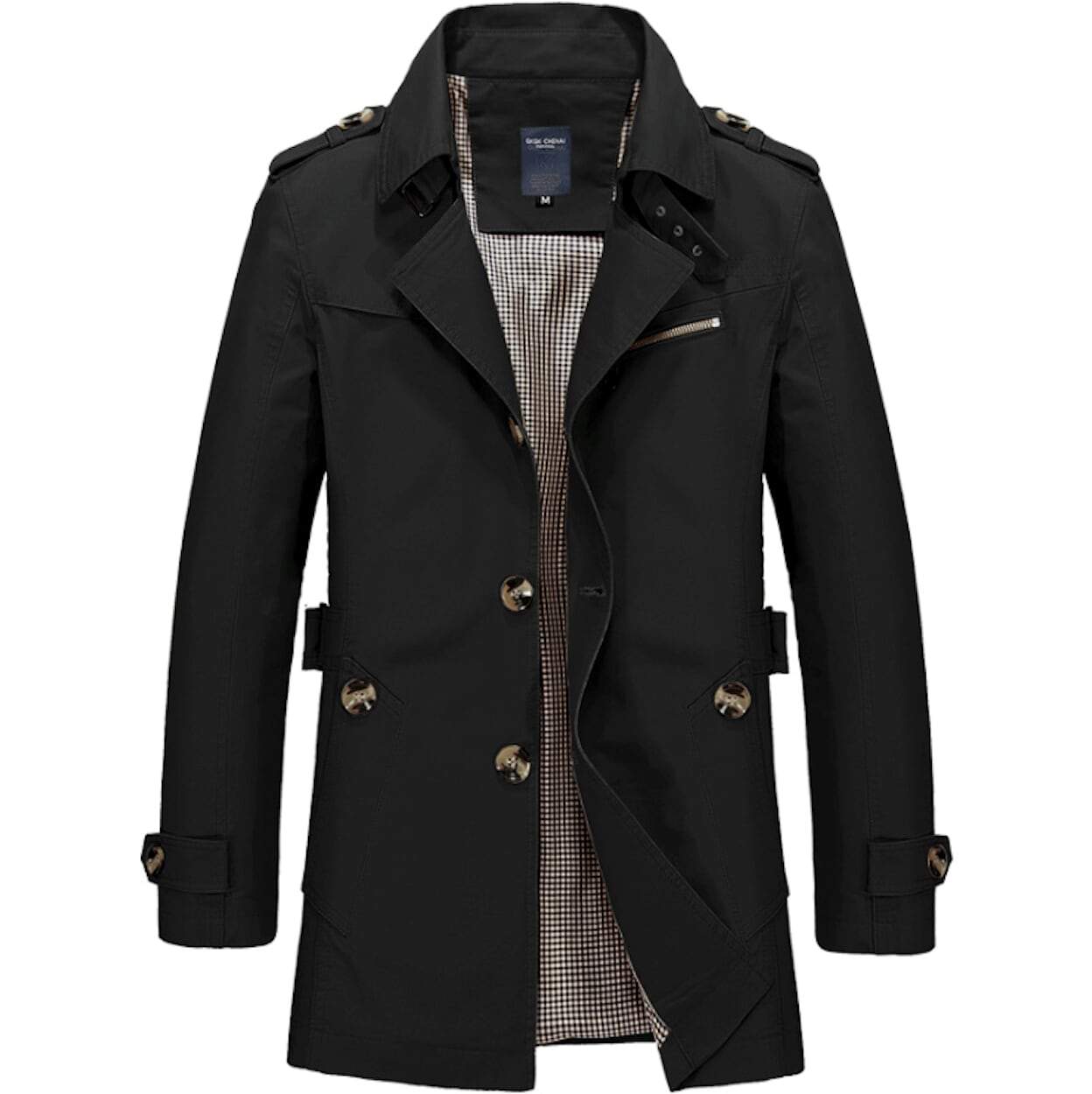 Mens Classic Trench Coat