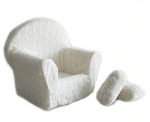 Newborn Baby Mini Sofa with 2 Pillows