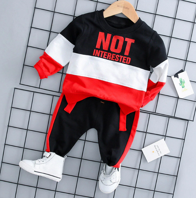 Candy Color Baby Tracksuit