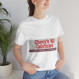 Chevy Chevrolet Unisex Jersey Short Sleeve Tee