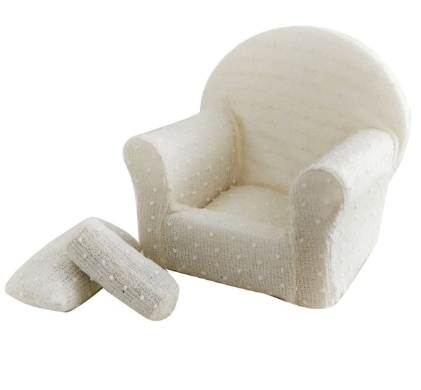 Newborn Baby Mini Sofa with 2 Pillows