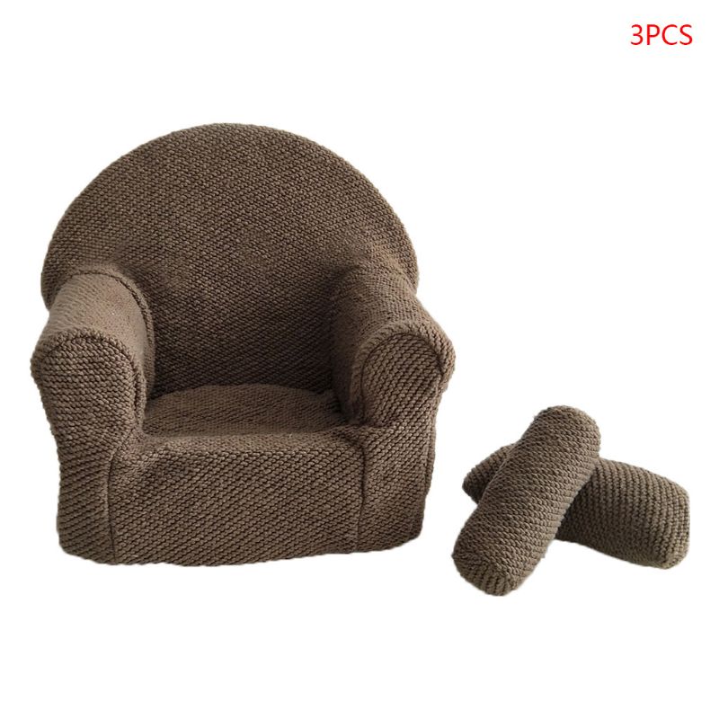 Newborn Baby Mini Sofa with 2 Pillows