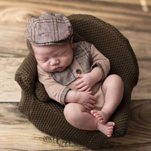 Newborn Baby Mini Sofa with 2 Pillows