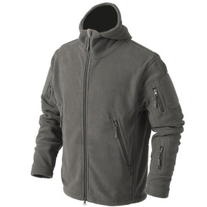 gray fleece jacket for hiking grey