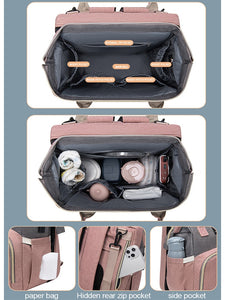 large capacity diaper bag backpack to keep all your baby stuff at hand