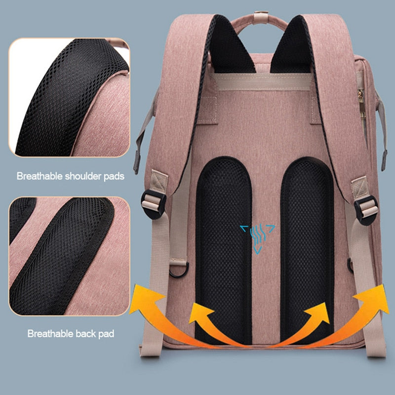 Large-Capacity Baby Backpack