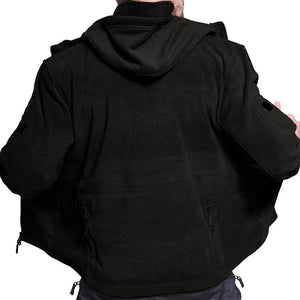 lightweight walking fleece back view