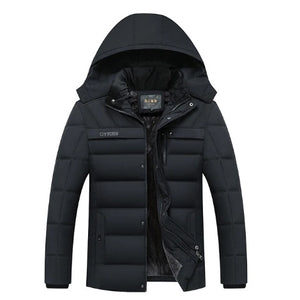 Winter Hooded Waterproof Parka for Teens and Young Men