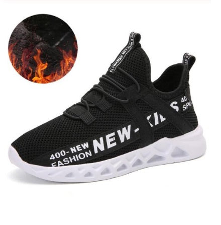 Warm Lightweight Breathable Kids Sport Shoes