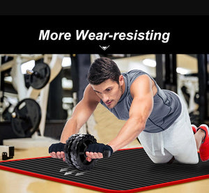 Soft and Extra Thick Yoga Mat with Position Line Non Slip 0.39''