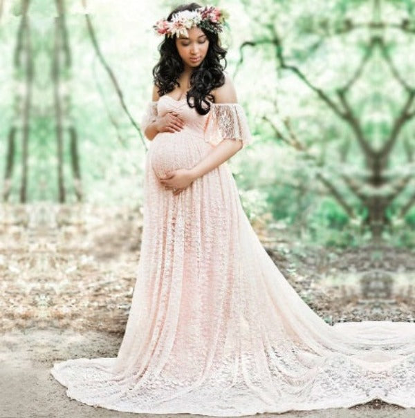 Lace Maternity Dress | Dress for Pregnant Bride