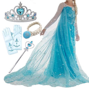 Girls Princess Dress Costume Fancy Party Cosplay