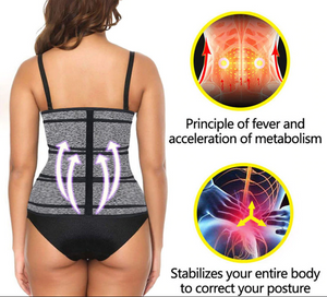 Neoprene Waist Sweat Trainer, Extra Cover, Three in One